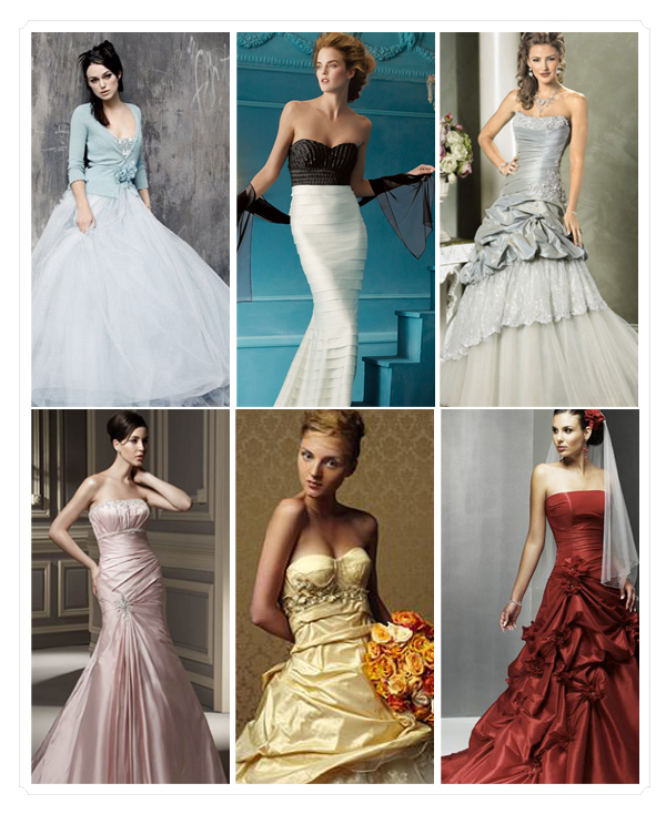 coloured wedding dresses. Wedding Dresses